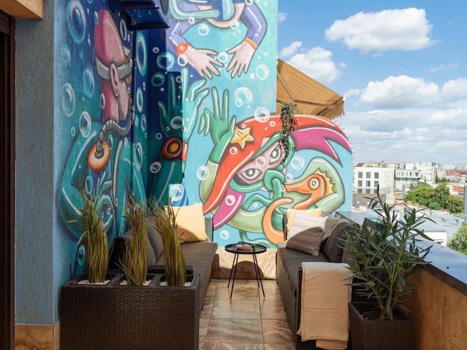 Apartmán Terrasse Des Plongeurs Bukurešť Exteriér fotografie