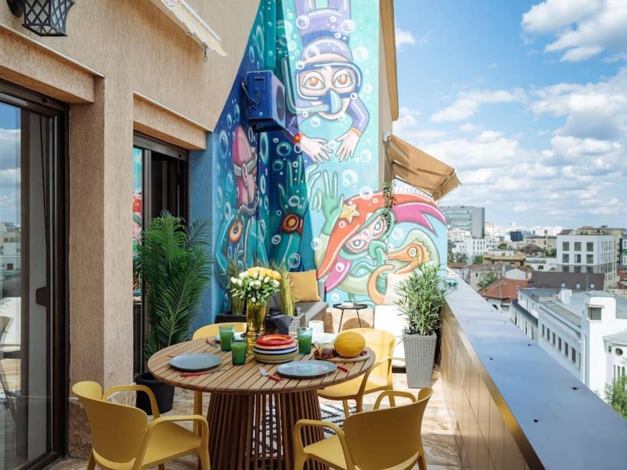 Apartmán Terrasse Des Plongeurs Bukurešť Exteriér fotografie